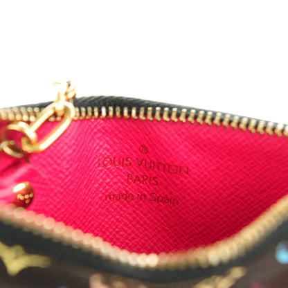 Louis Vuitton Monogram Multicolor Key Pouch Black Grenade 6 of 7