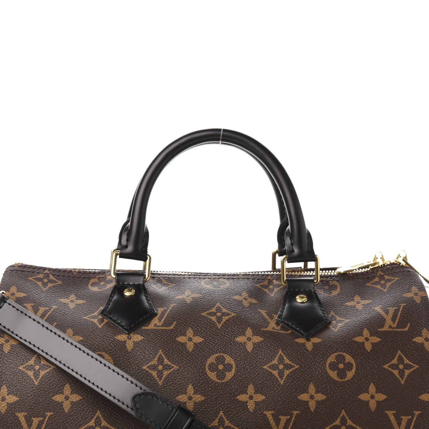 Monogram My World Tour Speedy Bandouliere 30 Black