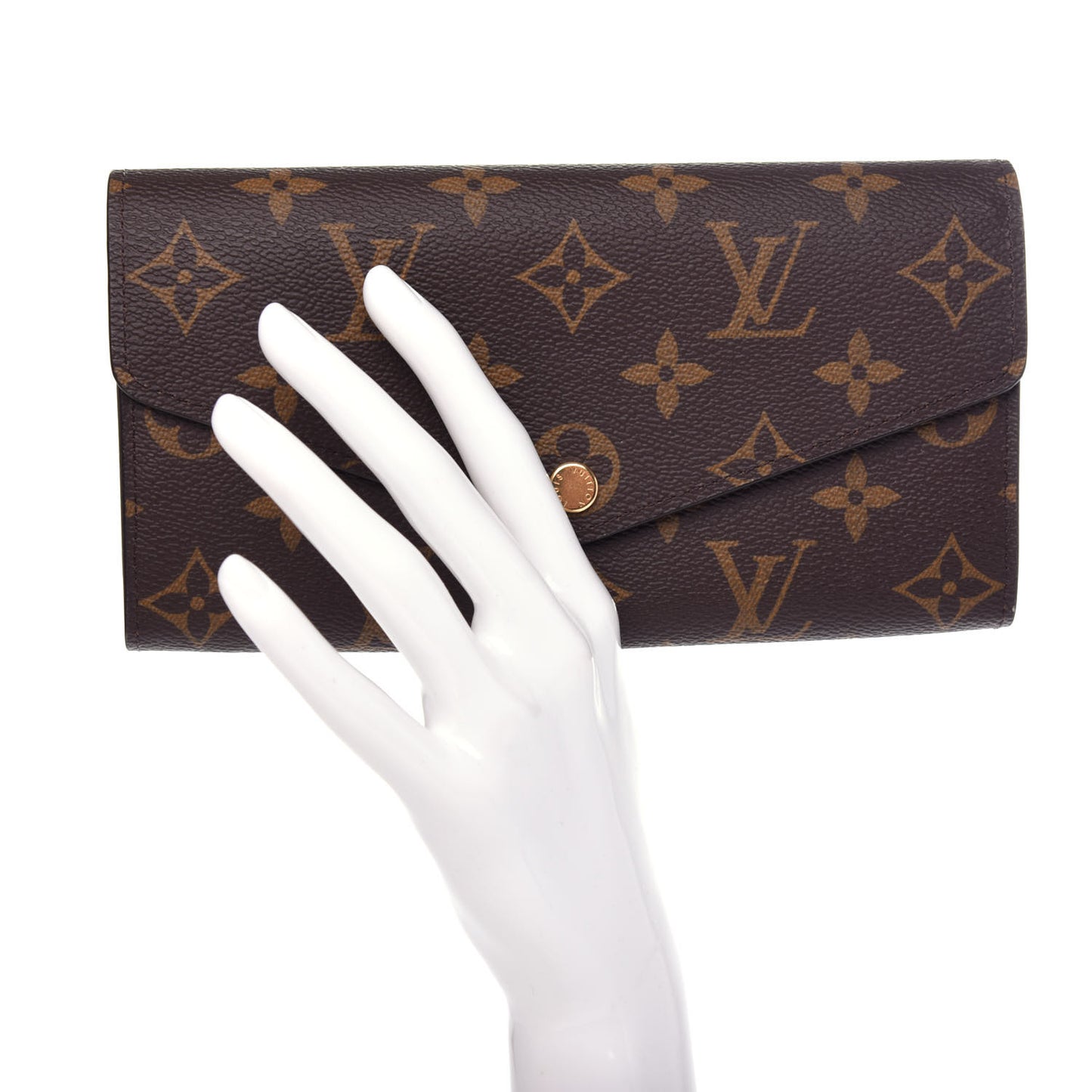Monogram Sarah Wallet NM Fuchsia
