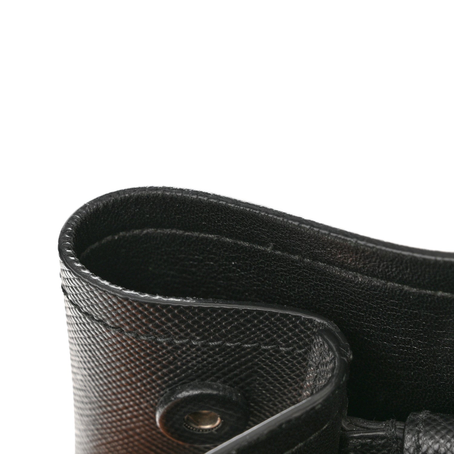Prada Saffiano Cuir Medium Double Handle Tote Black 12 of 13