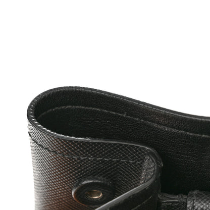 Prada Saffiano Cuir Medium Double Handle Tote Black 12 of 13