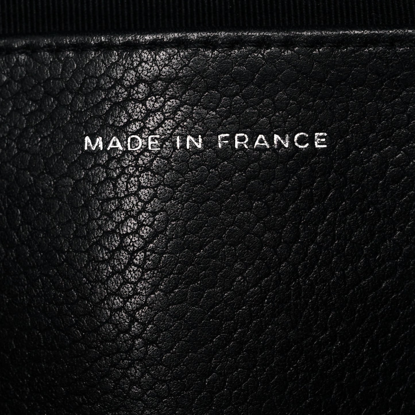 Caviar Half Moon Wallet On Chain WOC Black