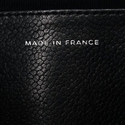 Chanel Caviar Half Moon Wallet On Chain WOC Black 7 of 11