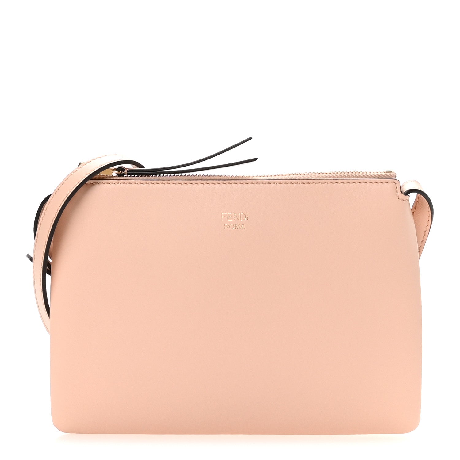 Fendi Nappa Mini Crossbody Pouch Light Rose 1 of 10