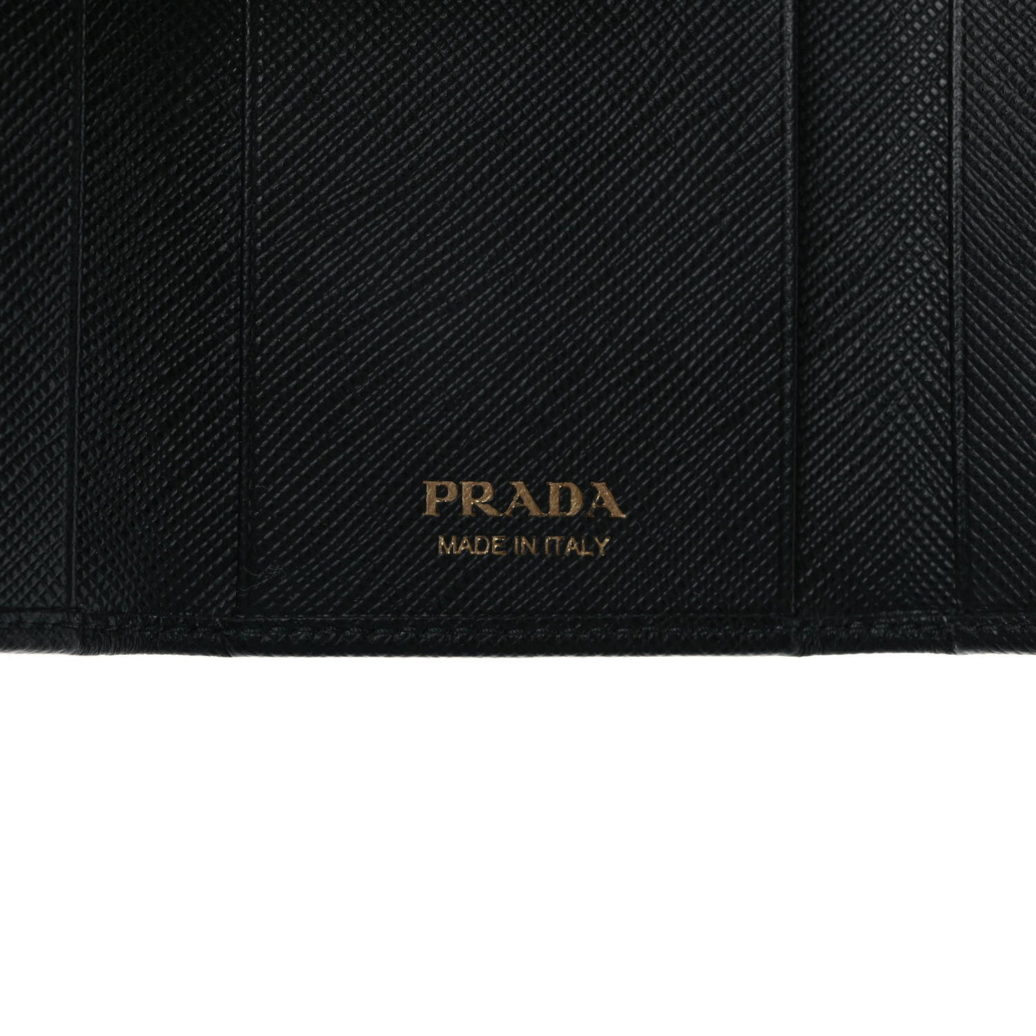 Prada Saffiano Metal 6 Key Holder Nero Black 6 of 6