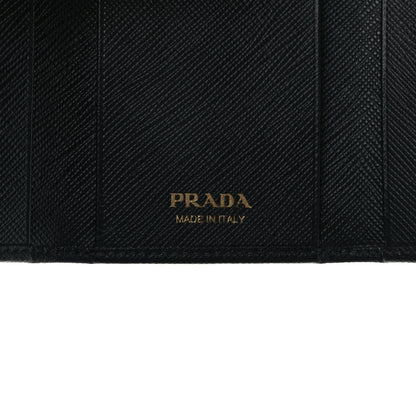 Prada Saffiano Metal 6 Key Holder Nero Black 6 of 6
