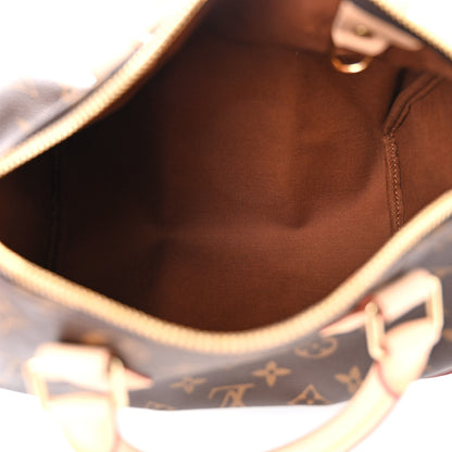 Louis Vuitton Monogram Speedy Bandouliere 25 5 of 10