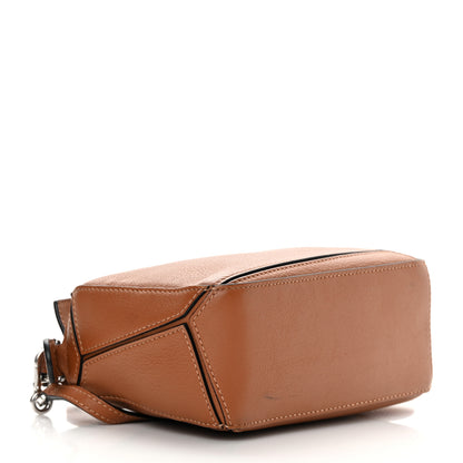 Loewe Calfskin Mini Puzzle Bag Tan 4 of 16