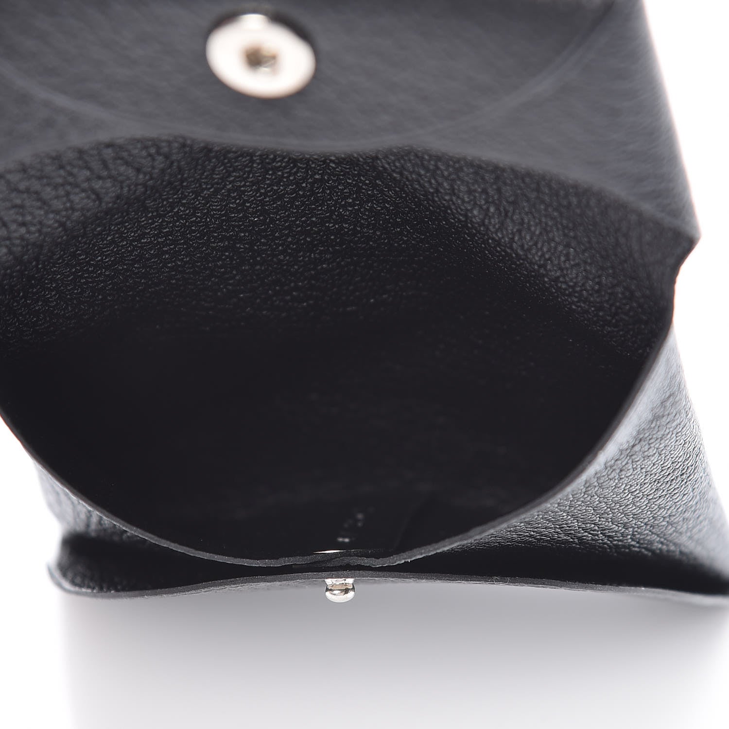 Hermes Chevre Mysore Bastia Coin Purse Black 5 of 8