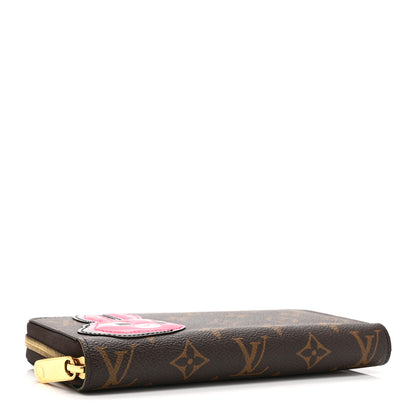 Louis Vuitton LV X SY  Monogram Rabbit Zippy Wallet Pink 4 of 9