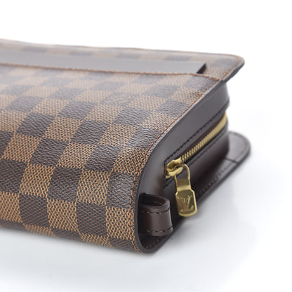 Louis Vuitton Damier Ebene Pochette Saint Louis Clutch 6 of 9