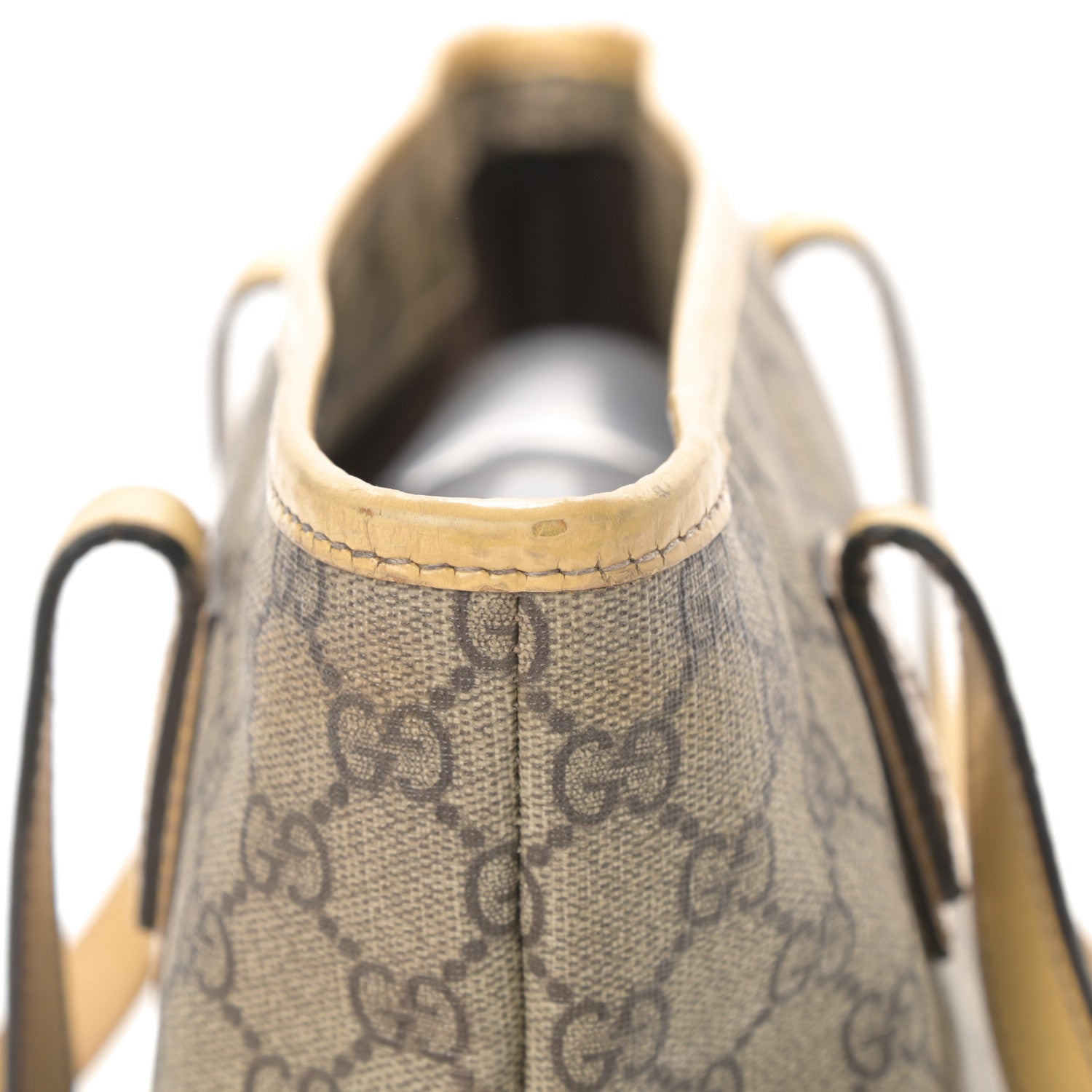 Gucci GG Supreme Monogram Small Joy Tote Yellow 24 of 24