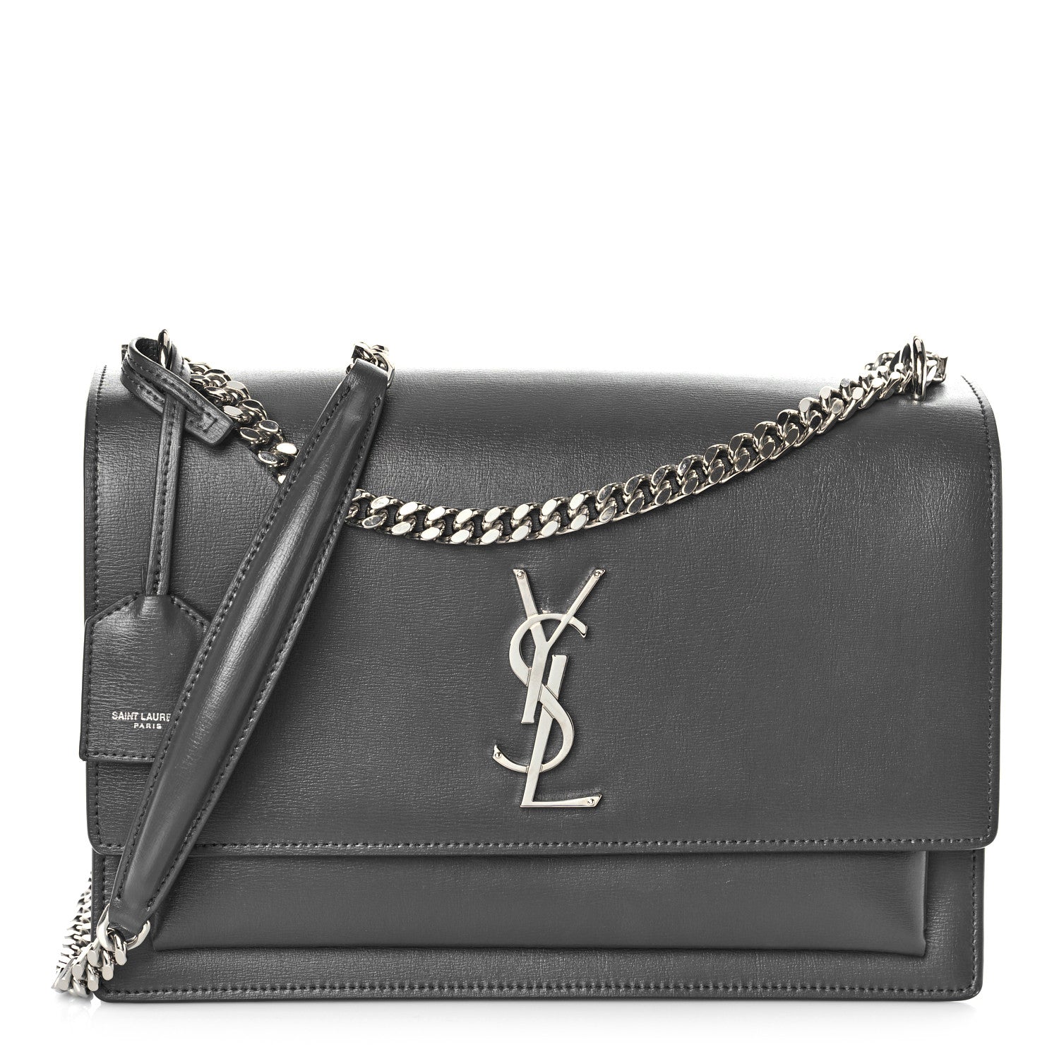 Saint Laurent Calfskin Large Monogram Sunset Earth 1 of 10