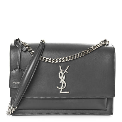 Saint Laurent Calfskin Large Monogram Sunset Earth 1 of 10