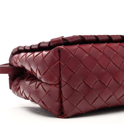 Bottega Veneta Nappa Intrecciato Crossbody Bordeaux 8 of 9