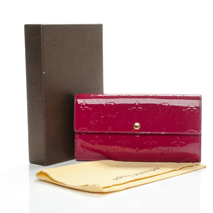 Louis Vuitton Vernis Sarah Wallet Rose Indien 16 of 16
