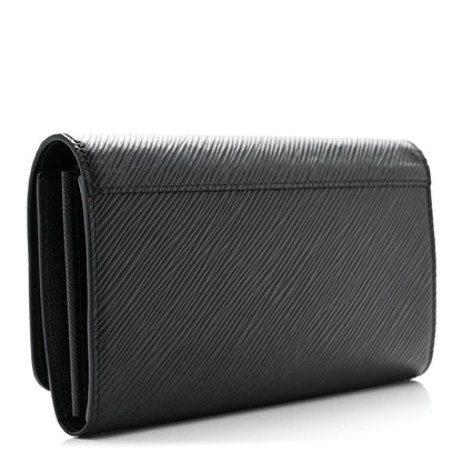 Louis Vuitton Epi Twist Wallet Black 3 of 7