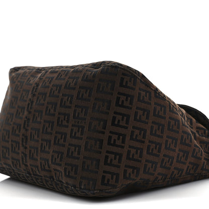 Fendi Zucchino Vitello Mama Baguette Black Moro 7 of 7