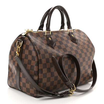 Louis Vuitton Damier Ebene Speedy Bandouliere 30 3 of 9