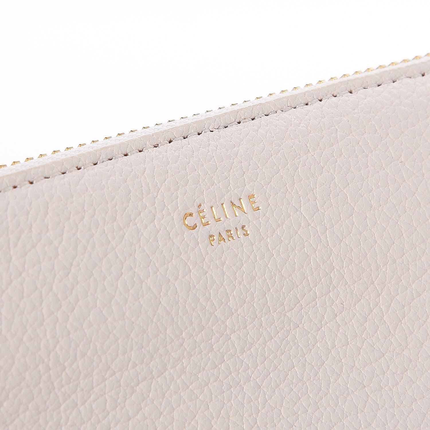 Celine Goatskin Large Trio Crossbody Bag White 10 of 10