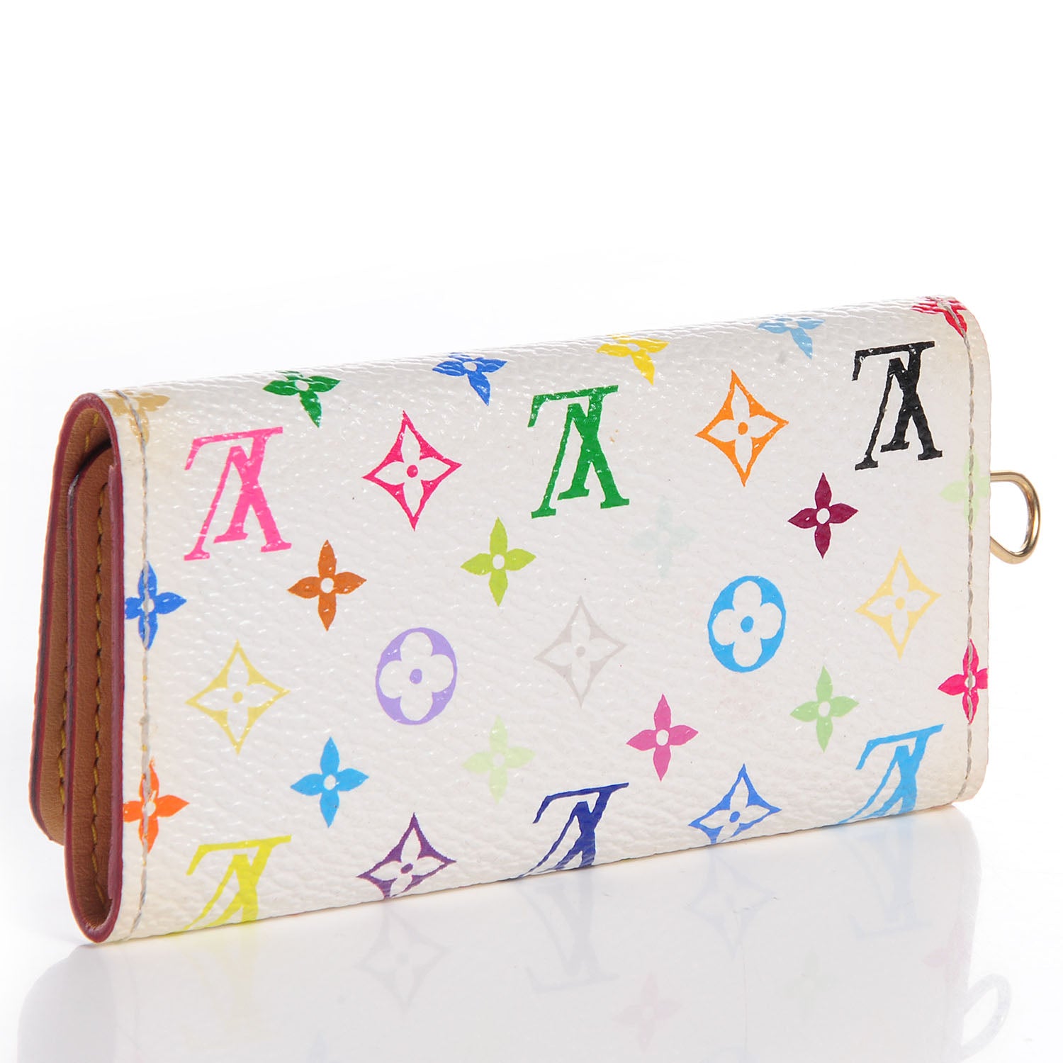 Louis Vuitton Monogram Multicolor Multicles 4 Key Holder White 3 of 8
