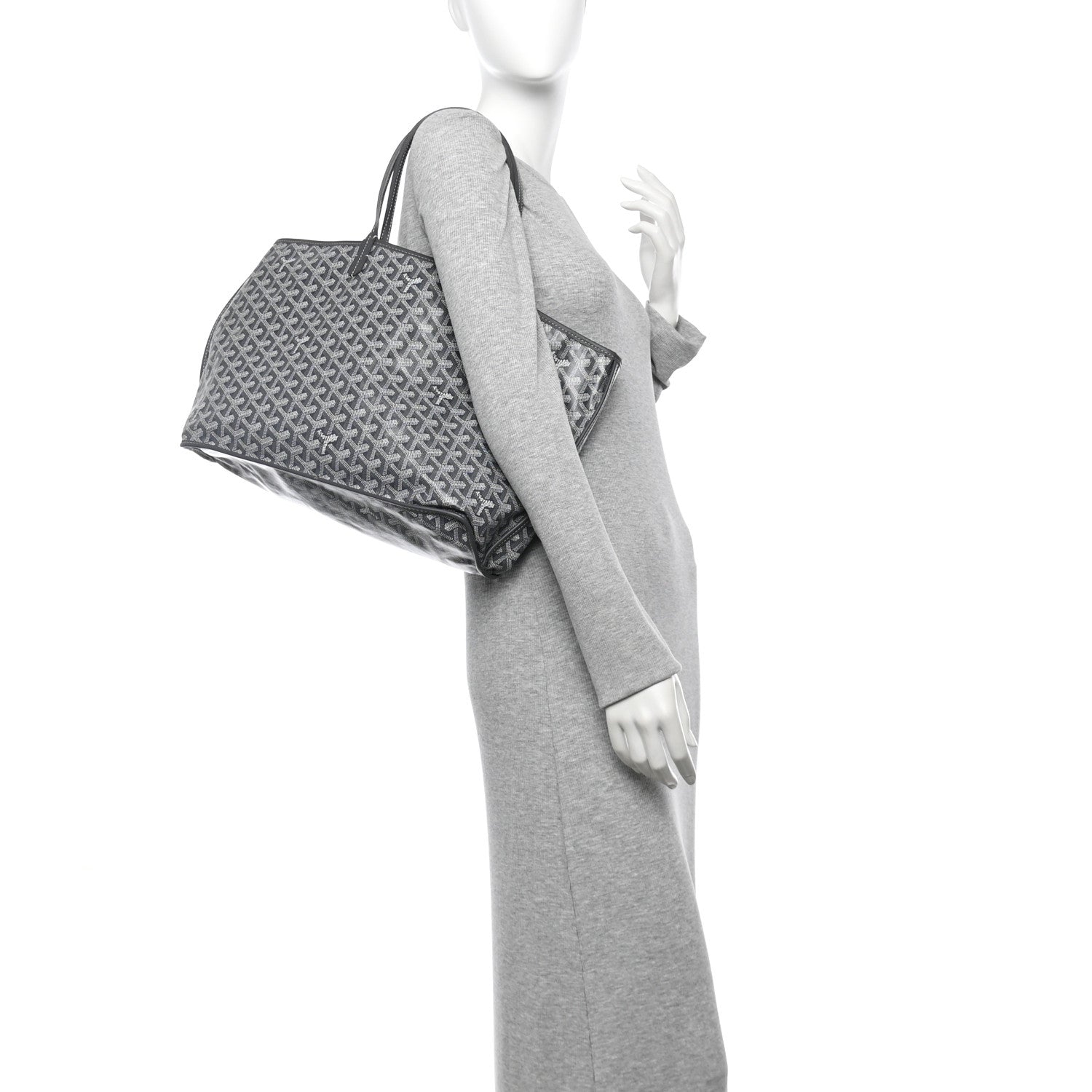 Goyard Goyardine Reversible Anjou PM Grey 3 of 37