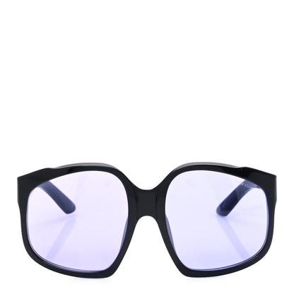 Miu Miu Acetate Square Sunglasses SMU A07 Black Violet 2 of 7