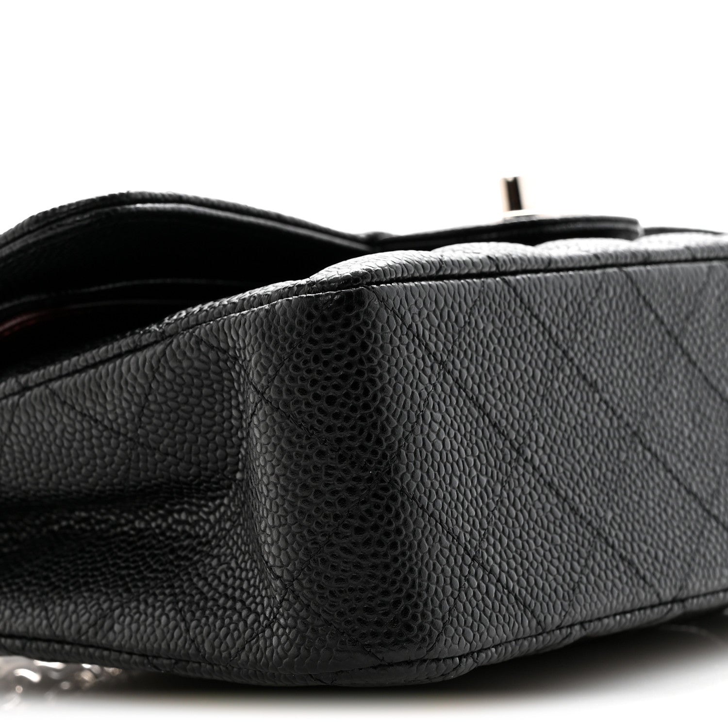 Chanel Caviar Quilted Small Double Flap Black 9 of 11