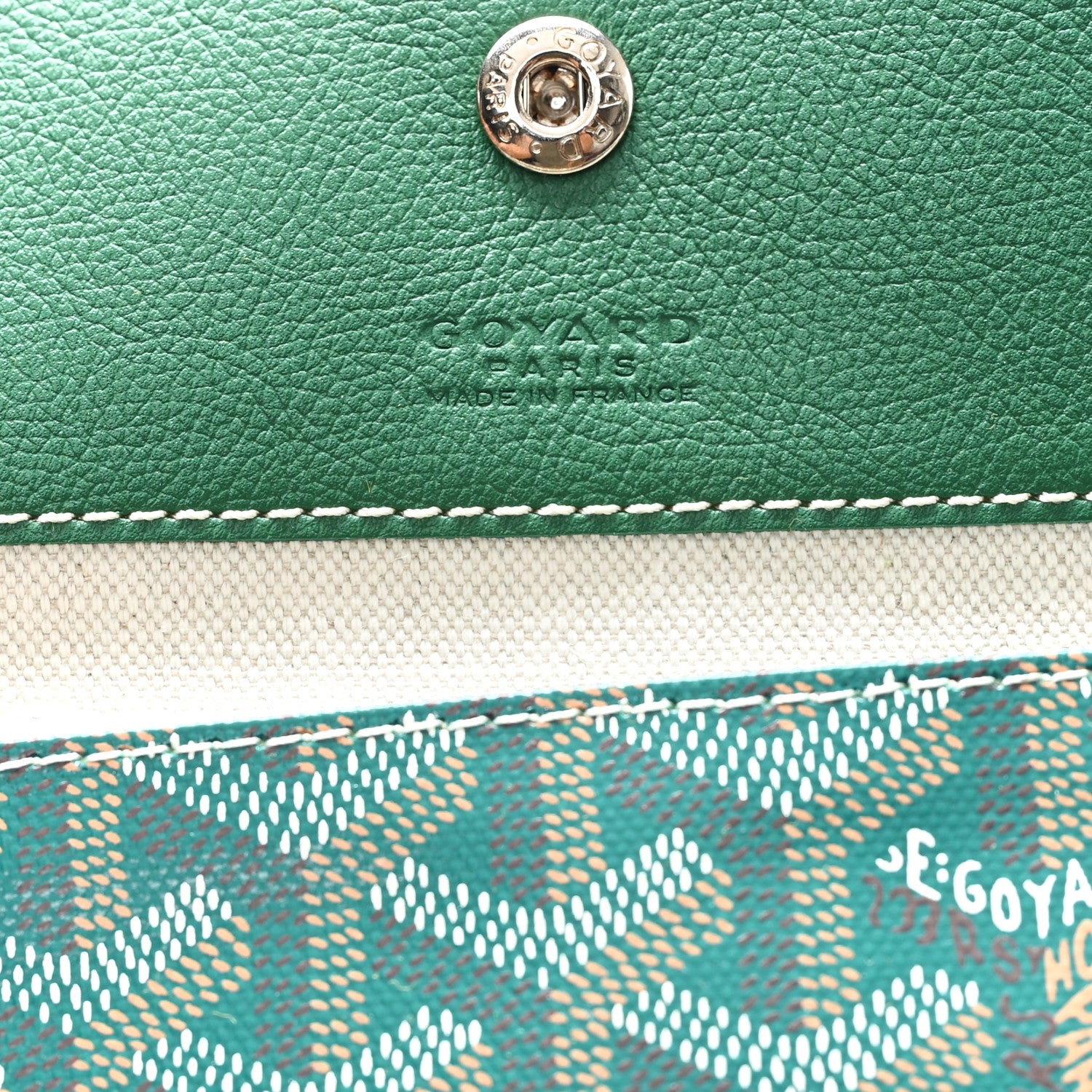 Goyard Goyardine Saint Louis GM Green 7 of 11