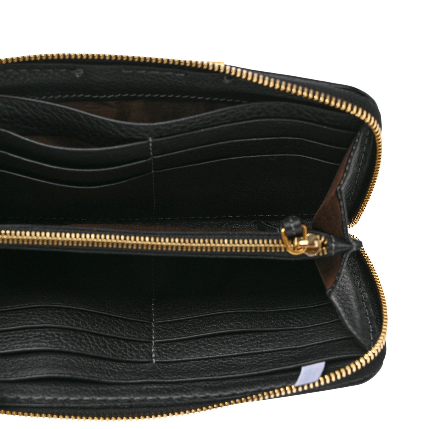 Chloe Grained Calfskin Marcie Long Zip Around Wallet Black 5 of 9