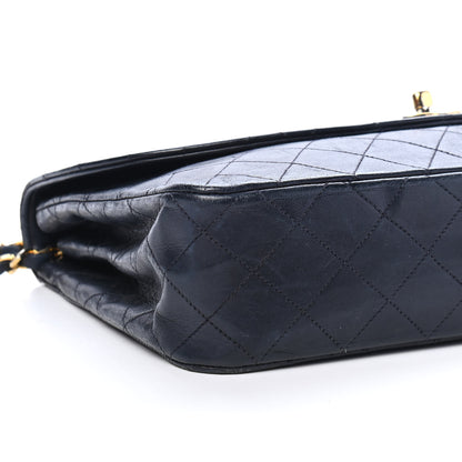 Chanel Lambskin Quilted Medium Single Flap Navy 7 of 8