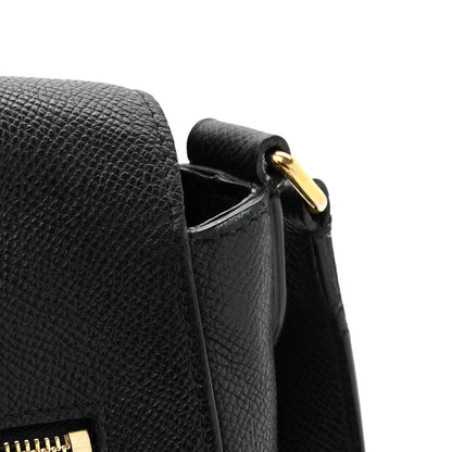 Celine Grained Calfskin Large Trotteur Black 14 of 14