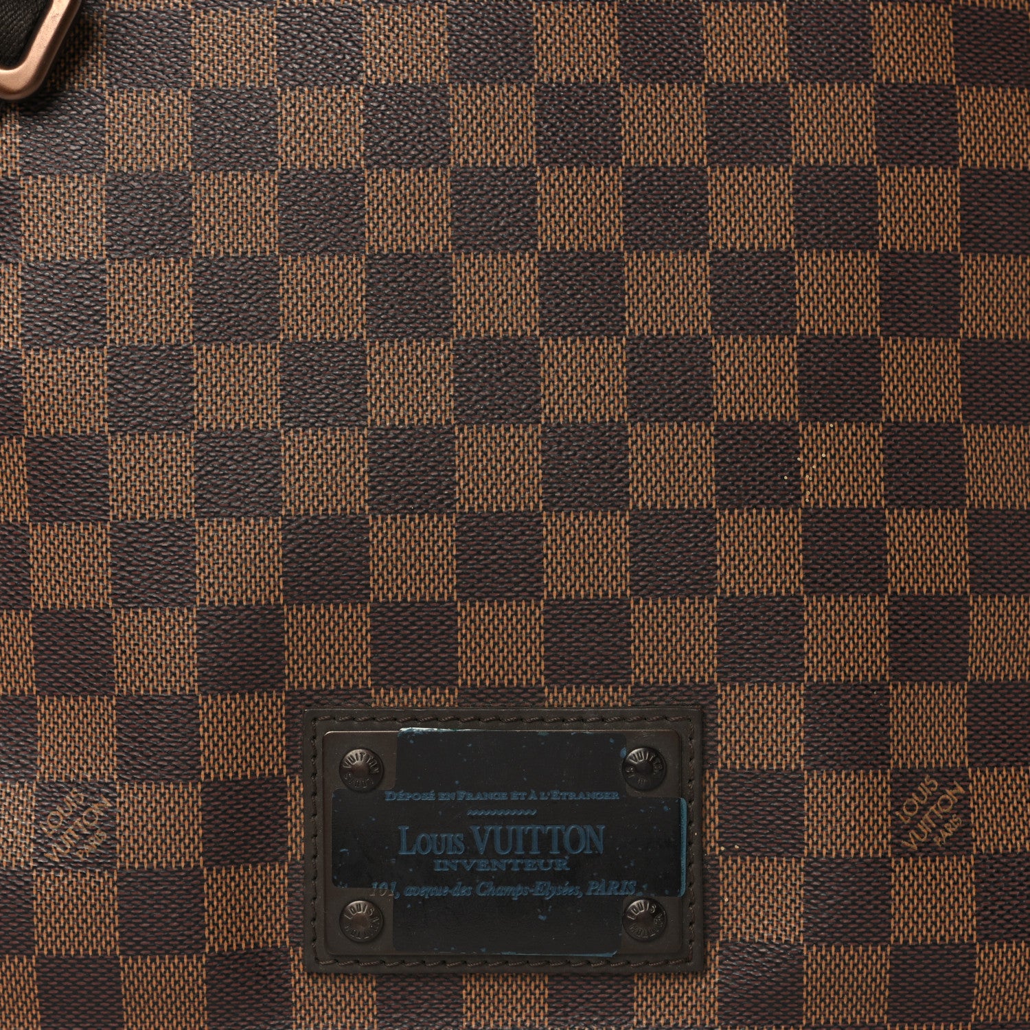 Louis Vuitton Damier Ebene Brooklyn MM 8 of 10