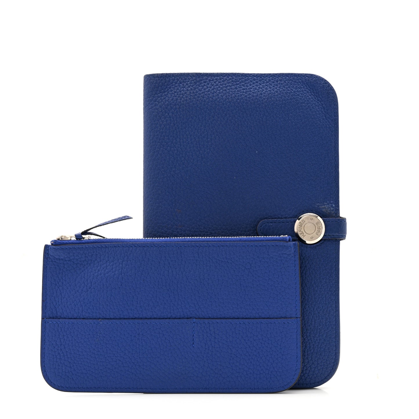Togo Dogon Duo Wallet Bleu Electrique