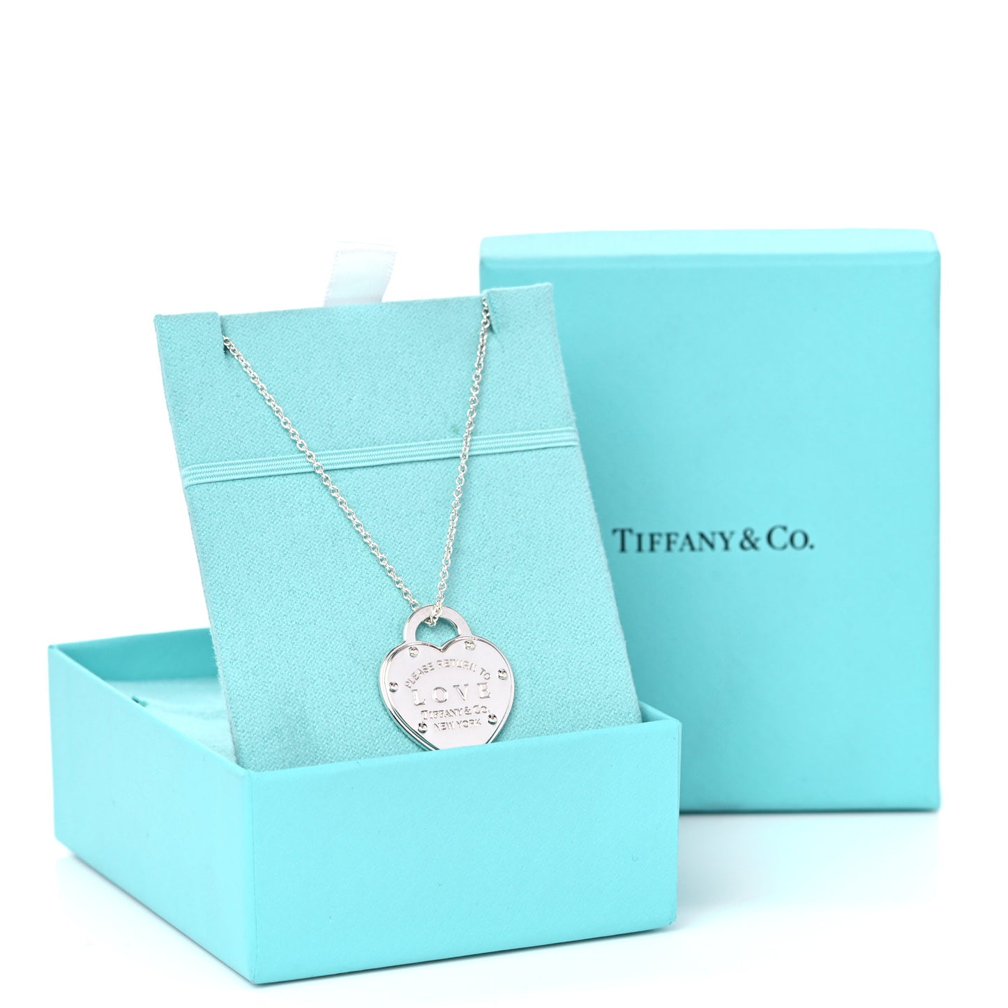 Sterling Silver Return To Tiffany Love Pendant Necklace