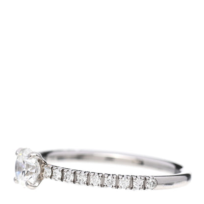 Cartier Platinum Diamond .30ct Etincelle De Cartier Solitaire Engagement Ring 46 3.75 3 of 6