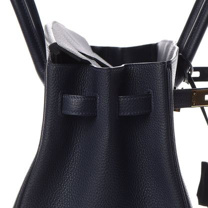 Hermes Togo Birkin 35 Bleu Nuit 17 of 32