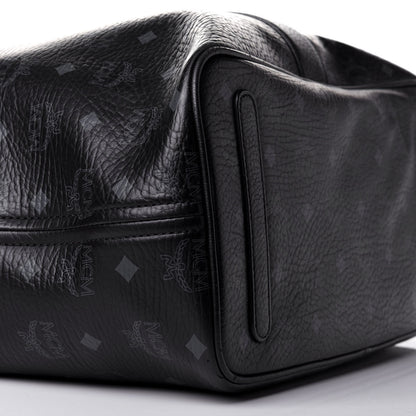 MCM Visetos Medium Liz Reversible Shopper Tote Black 13 of 17