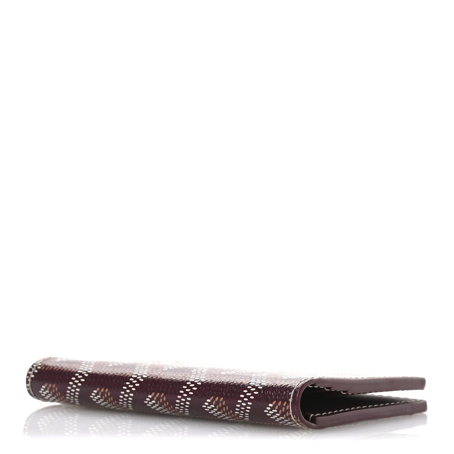 Goyardine Saint Marc Folding Card Case Bordeaux