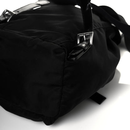 Prada Tessuto Nylon Vela Cinch Backpack Black 10 of 10