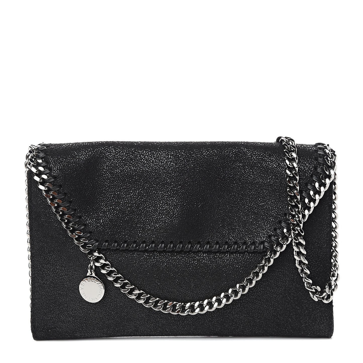Shaggy Deer Falabella Mini Crossbody Bag Black
