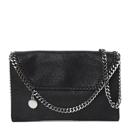 Stella McCartney Shaggy Deer Falabella Mini Crossbody Bag Black 1 of 9