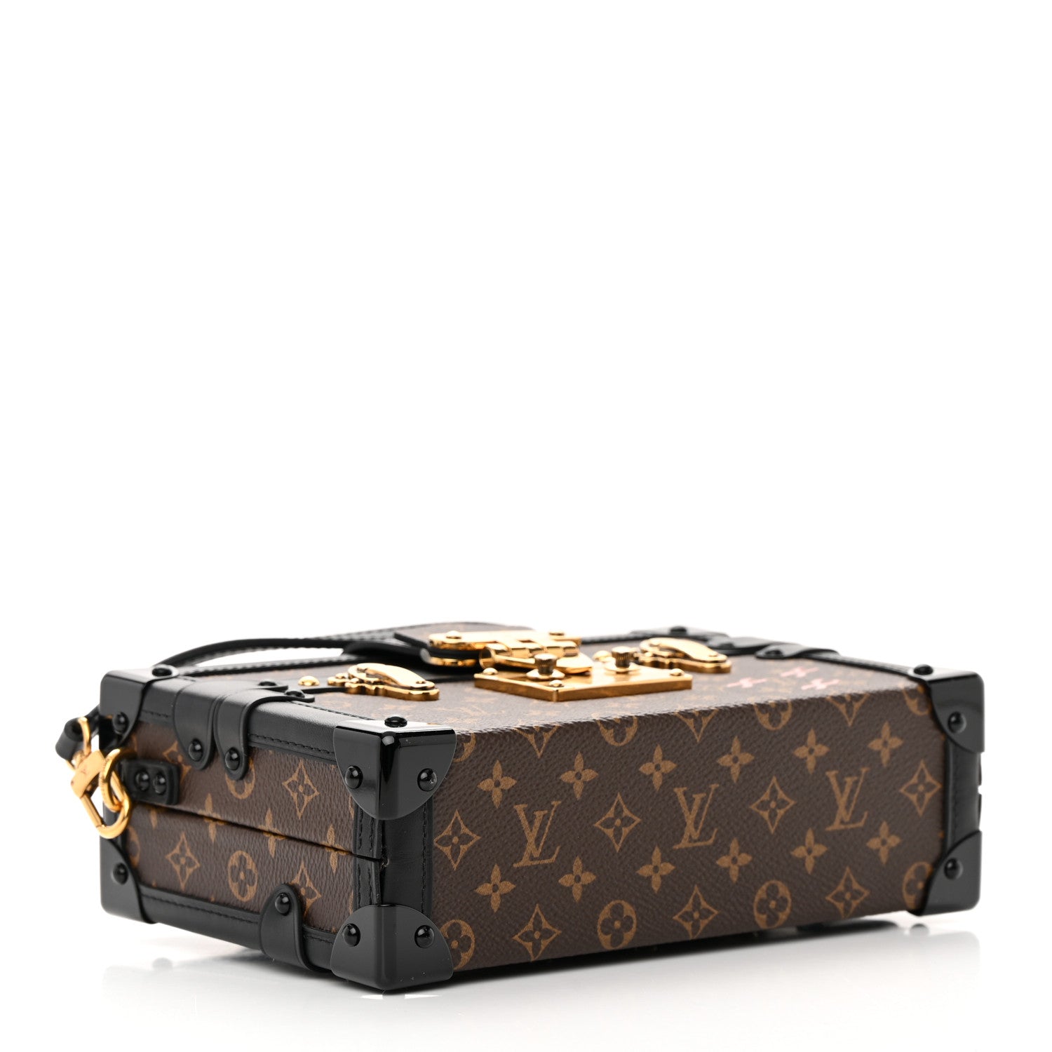 Louis Vuitton Monogram Petite Malle Black 4 of 10
