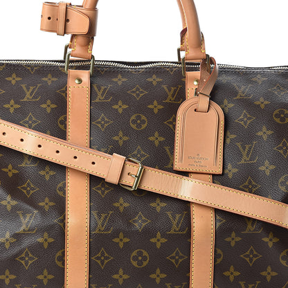 Louis Vuitton Monogram Keepall Bandouliere 50 8 of 10