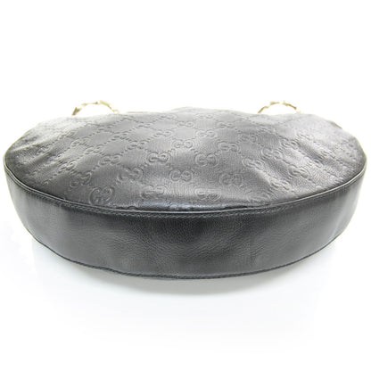 Gucci Guccissima Half Moon Bamboo Ring Hobo 4 of 9