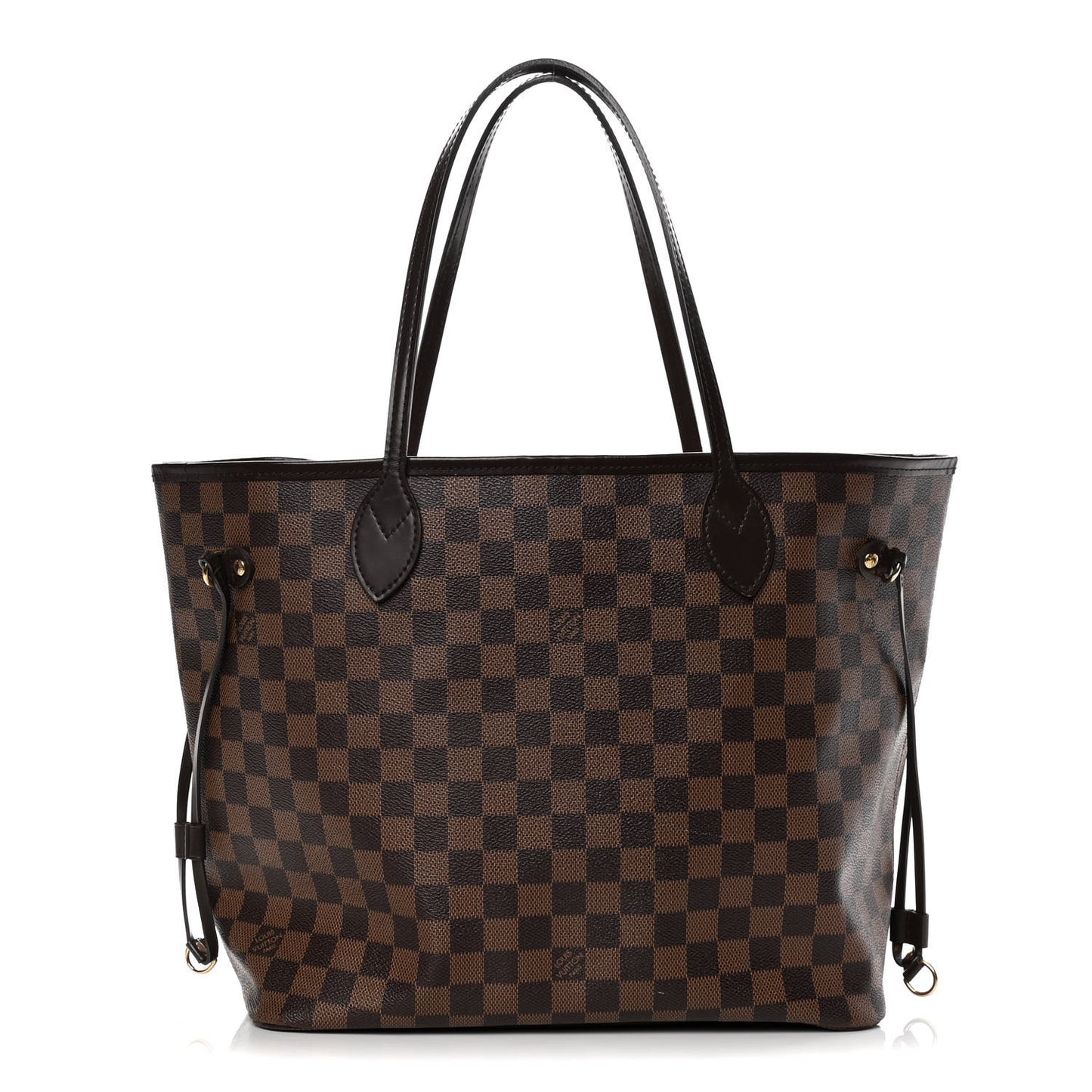 Damier Ebene Neo Neverfull MM Rose Ballerine
