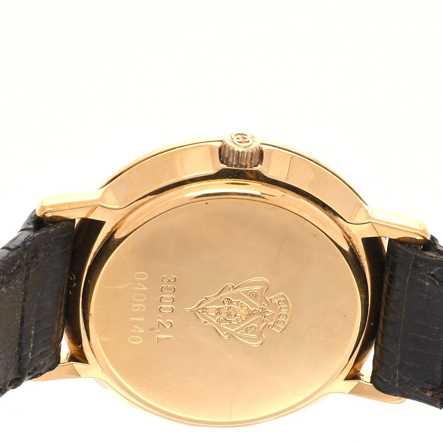 Stainless Steel Lizard 26mm 3000L Quartz Watch Gold