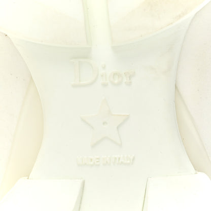 Christian Dior Technical Fabric Rubber Womens D-Connect Sneakers 38.5 White 5 of 7
