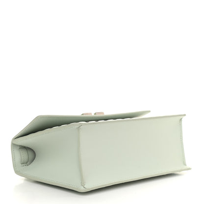 Off-White Calfskin Diagonal Quilted Jitney 1.4 Shoulder Bag Green 4 of 13