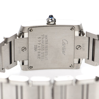 Cartier Stainless Steel 20mm Tank Francaise Quartz Watch 4 of 6